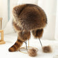 ⏳Time-Limited Special⏰ Raccoon Tail Fur Parent-Child Plush Hat