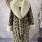 🧥Women's Leopard Print Fluffy Faux Fur Coat with Belt🔥🔥