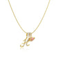 💖Last Day 49% OFF✨3-Layering Initial A-Z Letter Pendant Necklaces🎀