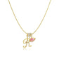 💖Last Day 49% OFF✨3-Layering Initial A-Z Letter Pendant Necklaces🎀