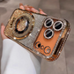 iPhone Rhinestone Glitter Magnetic Stand Premium Case