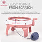Black Friday 50% off- DIY Knitting Machine 48 Needle Star Cylinder Wool Knitting Machine Knitting Machine