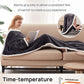 2025 Electric Heated Blanket with Flannel Lining and Fleece Lining Wearable Heated Blanket with Sleeves