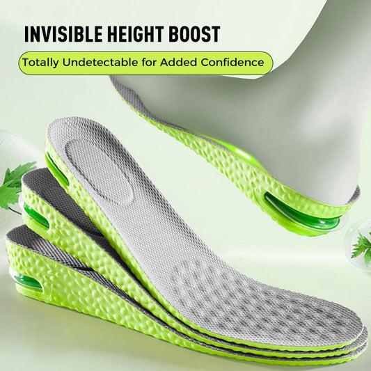 📢📢50% OFF!! ⏰ Comfortable cushioned insoles that increase height: walk effortlessly and in style!👟