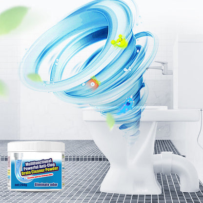 🔥🚽Powerful Dissolving Deodorizing Floor Drain Cleaner Powder for Pipe Clearing