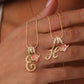💖Last Day 49% OFF✨3-Layering Initial A-Z Letter Pendant Necklaces🎀