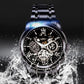 🔥Christmas Limited-Time Offer: 50% OFF!!!🔥Men's Waterproof Roman Skeleton Automatic Mechanical Watch