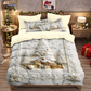 🎄 50% OFF NOW! ✨ Festive Christmas 3-Piece Duvet Cover Set - Soft Brushed Polyester with Holiday Patterns for Cozy Seasonal Decor 🛏️❤️