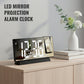 LED Mirror Projection Alarm Clock
