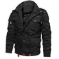 [Perfect Gift] Men's Winter Drawstring Cotton Military Driver Jacket - Comfort and Style Combined