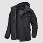 [Perfect Gift] Men's Winter Drawstring Cotton Military Driver Jacket - Comfort and Style Combined