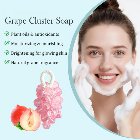 Grape Cluster Soap for Bath