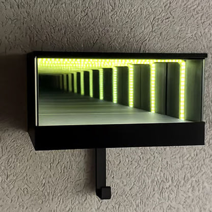 ⏳Limited-time 50% off⏰Infinity Mirror LED Garage Key Holder🗝️🪞🏎️
