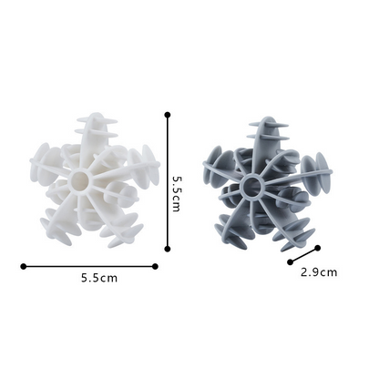 🧺 Tangle-Free Reusable Laundry Scrubbing Balls – Reduce Wrinkles & Speed Up Washing