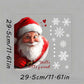 🎅🏻 Christmas Santa & Snowflake Window Sticker