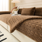 Plush Textured Non-Slip Sofa Cover