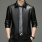 🔥Men's Casual PU Leather Jacket