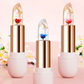 ❣️Flower Clear Jelly Lipstick With Temperature Change Color
