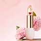 ❣️Flower Clear Jelly Lipstick With Temperature Change Color