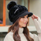 [Best Gift for Her] Women's Winter Fashion Warm Short Brim Hat