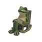 🐸Solar Frog Rocking Chair Ornament🍃