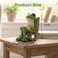 🐸Solar Frog Rocking Chair Ornament🍃