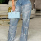 🔥Hot Sale Deals-Women's Sequin Tassels Jeans