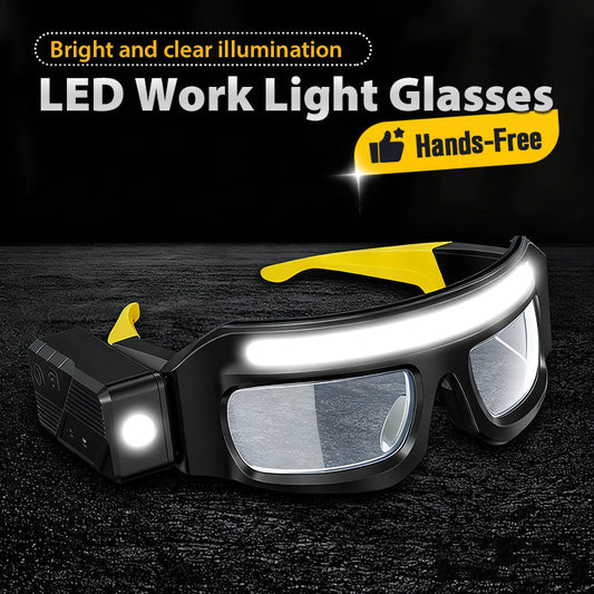 ⏳Limited-time 50% off⏰Hands-Free LED Work Light Glasses