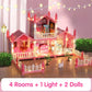🎁New Year Sale 50% OFF💖DIY Luminous Princess Castle Dollhouse