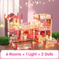 🎁New Year Sale 50% OFF💖DIY Luminous Princess Castle Dollhouse