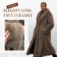 💖Women's Elegant Long Faux Fur Coat💖