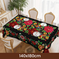 💖Mexican Floral Tablecloth with Scalloped Edge