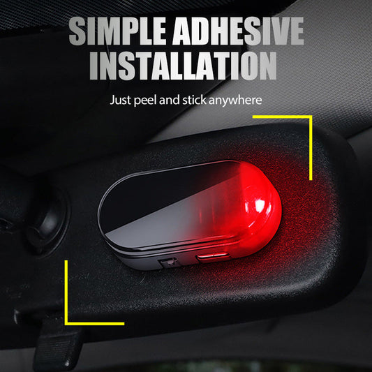 🚗Solar Powered Car Anti-Theft Warning Light