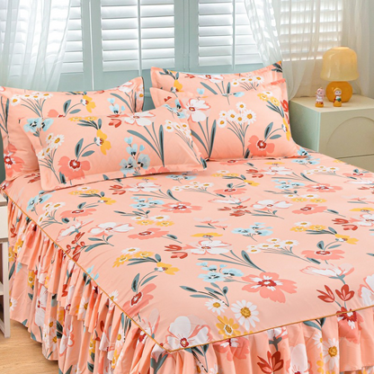 ⏳Limited-time 50% off⏰3-Piece Ruffled Bed Skirt Set🛏️
