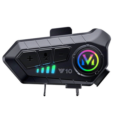 Motorcycle Bluetooth Headset for Half/Full Face Helmet