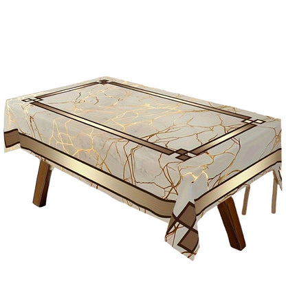 ⏳50% OFF⏰Waterproof Marble-Print Tablecloth