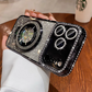iPhone Rhinestone Glitter Magnetic Stand Premium Case